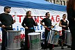 Sambagruppe Münchner Ruhestörung trommelt zum Protest