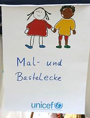 unicef Mal- und Bastelecke, Weltkindertag 2007