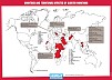 Karte: von Streumunition betroffene Gebiete und Länder